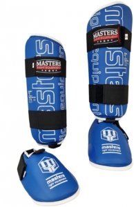 Nagolenniki MASTERS - NS-KM-1 niebieskie 