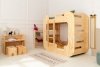 Children's  bunk bed house bed MUNDO  90x160 ADEKO