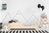 Children wooden bed BOX 9 70x160cm