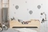 Children wooden bed BOX 10 100x190cm