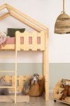 Kaiko PA 90x180cm Łóżko piętrowe dziecięce domek Mila ADEKO