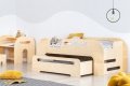 AIKO 80x150cm Łóżko dziecięce drewniane ADEKO