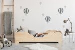 Children wooden bed BOX 10 100x200cm