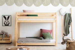 CLPB 80x190cm Łóżko piętrowe dziecięce  Mila ADEKO