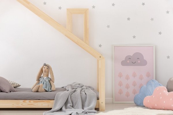 Dětská postýlka postel domeček Mila DMS 80x180 ADEKO