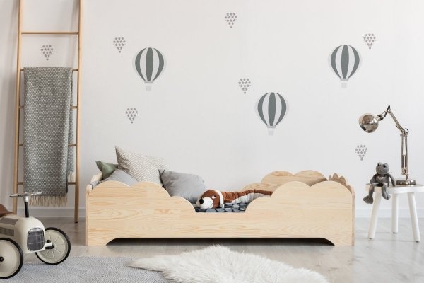 Children wooden bed BOX 10 100x190cm