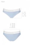 PS011 PANTIES blue bawełniane figi 