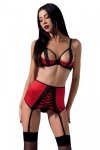 FEMMINA SET Czerwony komplet 
