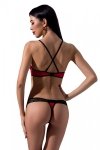 SCARLET BIKINI Czerwony zestaw 