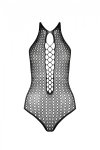 BS088 Bodystocking Czarny 