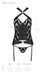 HIMA CORSET Czarny gorset