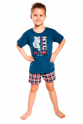 Cornette Kids Boy 281/108 Tiger 98-128 piżama chłopięca 