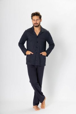 M-Max Roger 576 Granatowa piżama męska