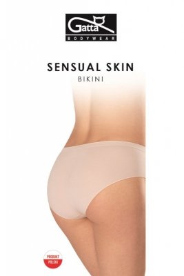 Gatta Sensual skin Bikini 1646 beżowe figi damskie