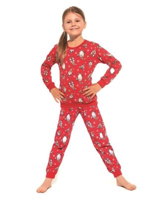 Cornette Kids Girl 032/163 Gnomes 3 86-128 piżama dziewczęca