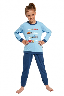 Cornette Kids Boy 477/129 Snow dł/r 86-128 piżama chłopięca