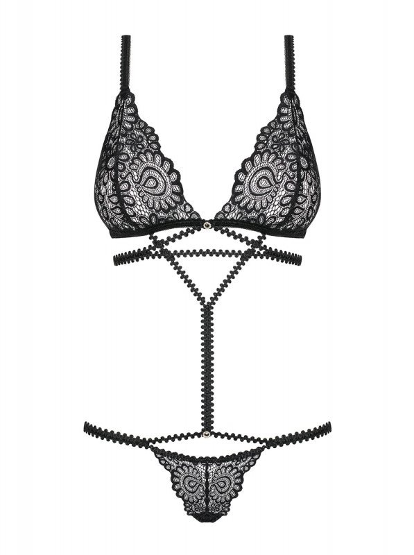 Bielizna-Mixty body czarne  S/M