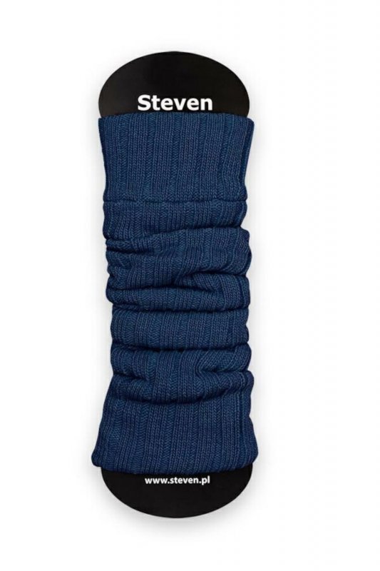 Steven 068 wełniane jeansowe getry damskie