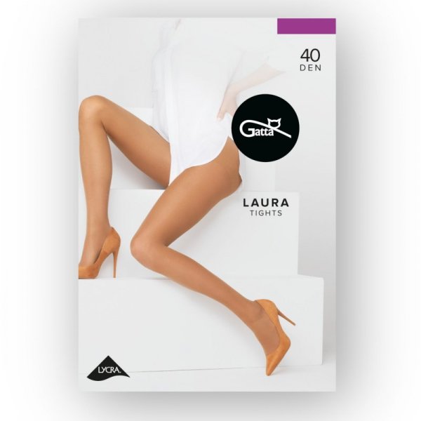 Gatta Laura 40 den plus rajstopy damskie