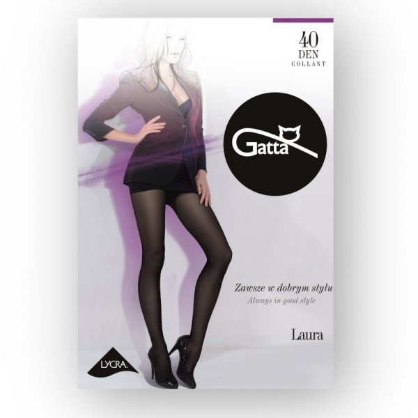 Gatta Laura 40 den plus rajstopy damskie