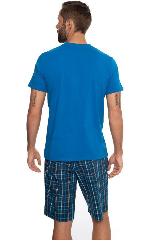 Henderson Ethos 41294 niebieski piżama męska