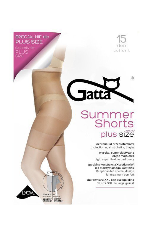 Gatta Summer Shorts 15 den szorty przeciwko otarciom