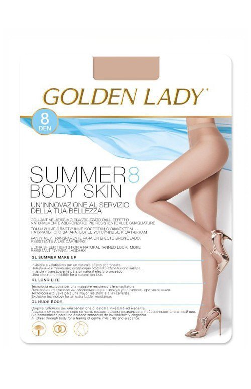 Golden Lady Summer Body Skin 8 den rajstopy