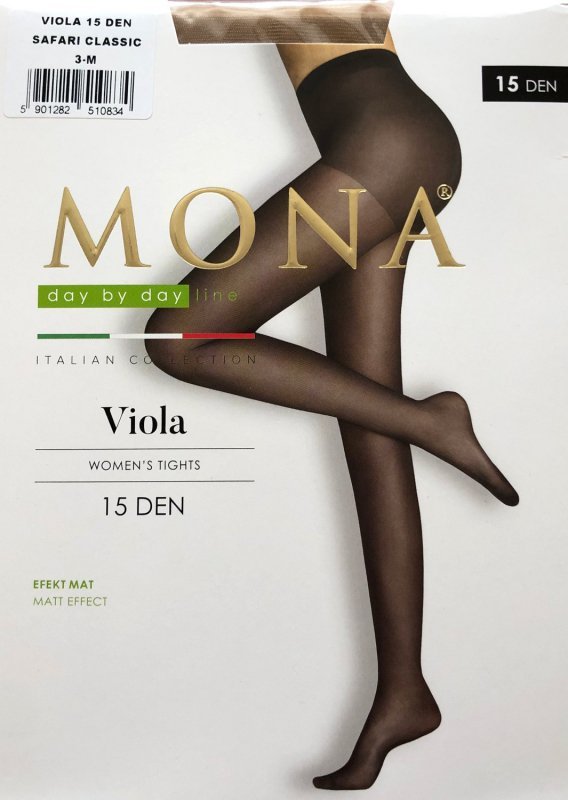 Mona Viola Matt Effect 15 den rajstopy damskie