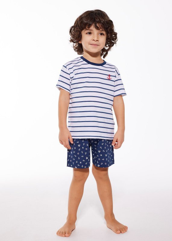 Cornette Young Boy 802/111 Marine 134-164 piżama chłopięca