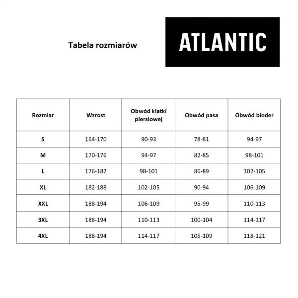 Atlantic 3MP-102 Slipy męskie 3-pack