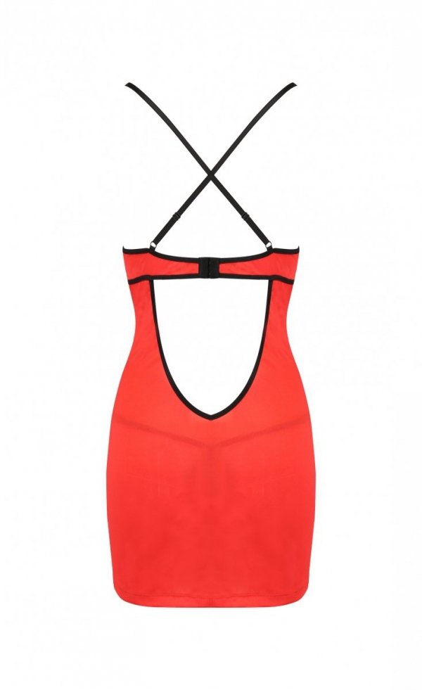 FEMMINA CHEMISE Czerwona koszulka 