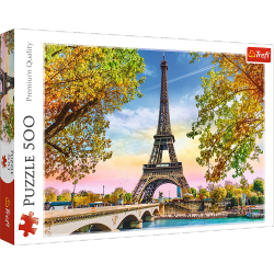 Puzzle Romantyczny Paryż 500 el Trefl 37330