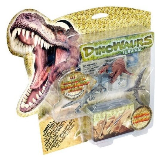Dinozaury Dinowaurs 4-pak na blistrze TM Toys