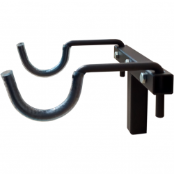 Wieszak uchwyt na rower R8C długość ramion 120 rozstaw 160 mm udźwig 30 kg czarny