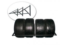 Wieszak regulowany MAX4 SUV na cztery duże opony do 295mm udźwig 220kg