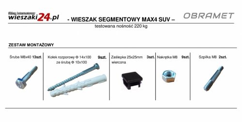 Zestaw montażowy