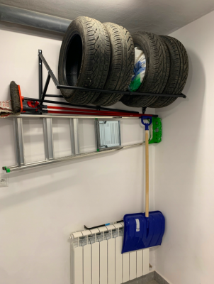 Zdjęcia klienta - wieszak na 4 opony S4A