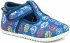 WOJTYŁKO Kapcie chłopięce 1P25095N barefoot na rzep