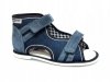 Sandały Postęp BS-191-1339 Maja jeans-niebieski na rzepy 