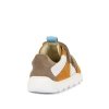 Półbuty FRODDO G3130264-11 WHITE/ORANGE barefoot chłopięce na rzepy