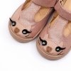 Baleriny Mrugała TOLA 2180/5-44 KITTY ROSA POŁYSK na rzep
