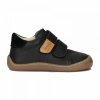 Półbuty AMEKO BAREFOOT OTIS - BLACK dla chłopca na rzepy