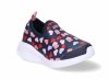 BIBI 1136109 buty sportowe wkładane granatowe w serduszka