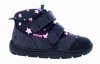 Trzewiki MAZUREK TE-POR 1369 NAVY STARS barefoot na rzepy