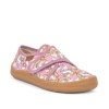 FRODDO BAREFOOT G1700408-4 WHITE/PINK kapcie dziewczęce na rzep 