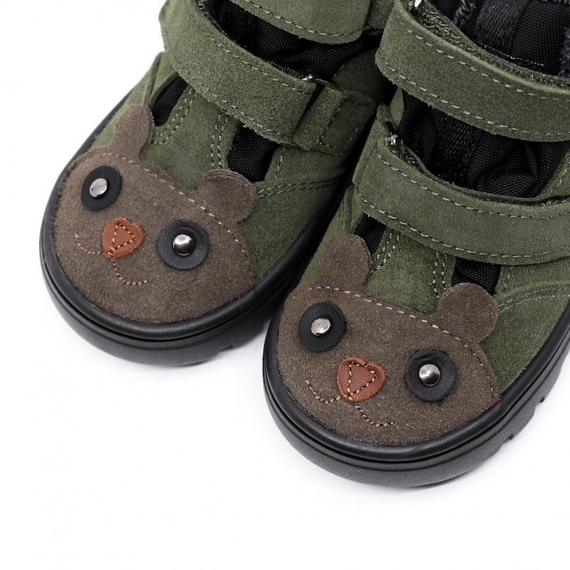 MRUGAŁA ANDY 6180/5-26 bear oliwka TE-POR na rzepy