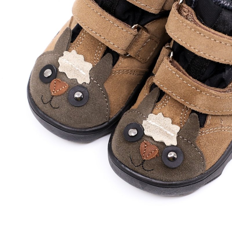 MRUGAŁA NEKO 6224/5-30 BAREFOOT alpaca karmel TE-POR na rzepy