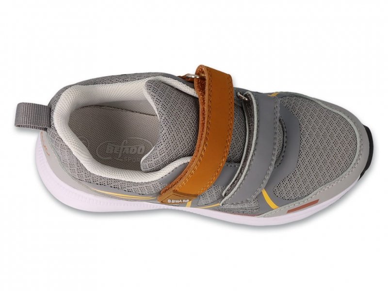 Befado 516X400 TRACK buty sportowe szare na rzepy