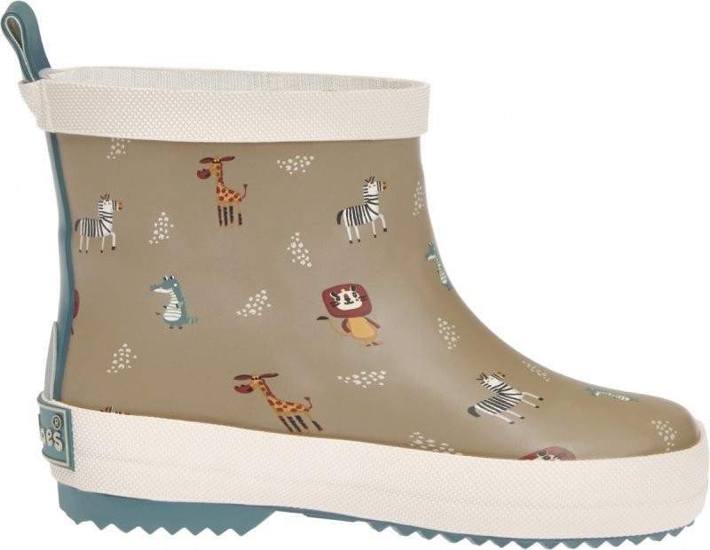 PLAYSHOES 180375 4-braun krótkie kalosze dziewczęce 