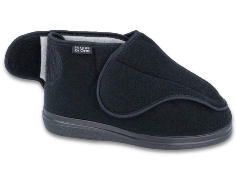 DR ORTO 163D002 trzewiki damskie czarne